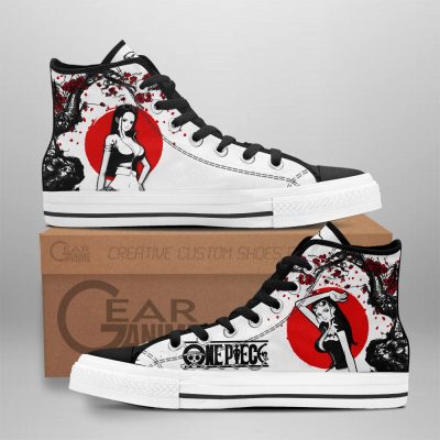 Nico Robin High Top Shoes  One Piece Sneakers