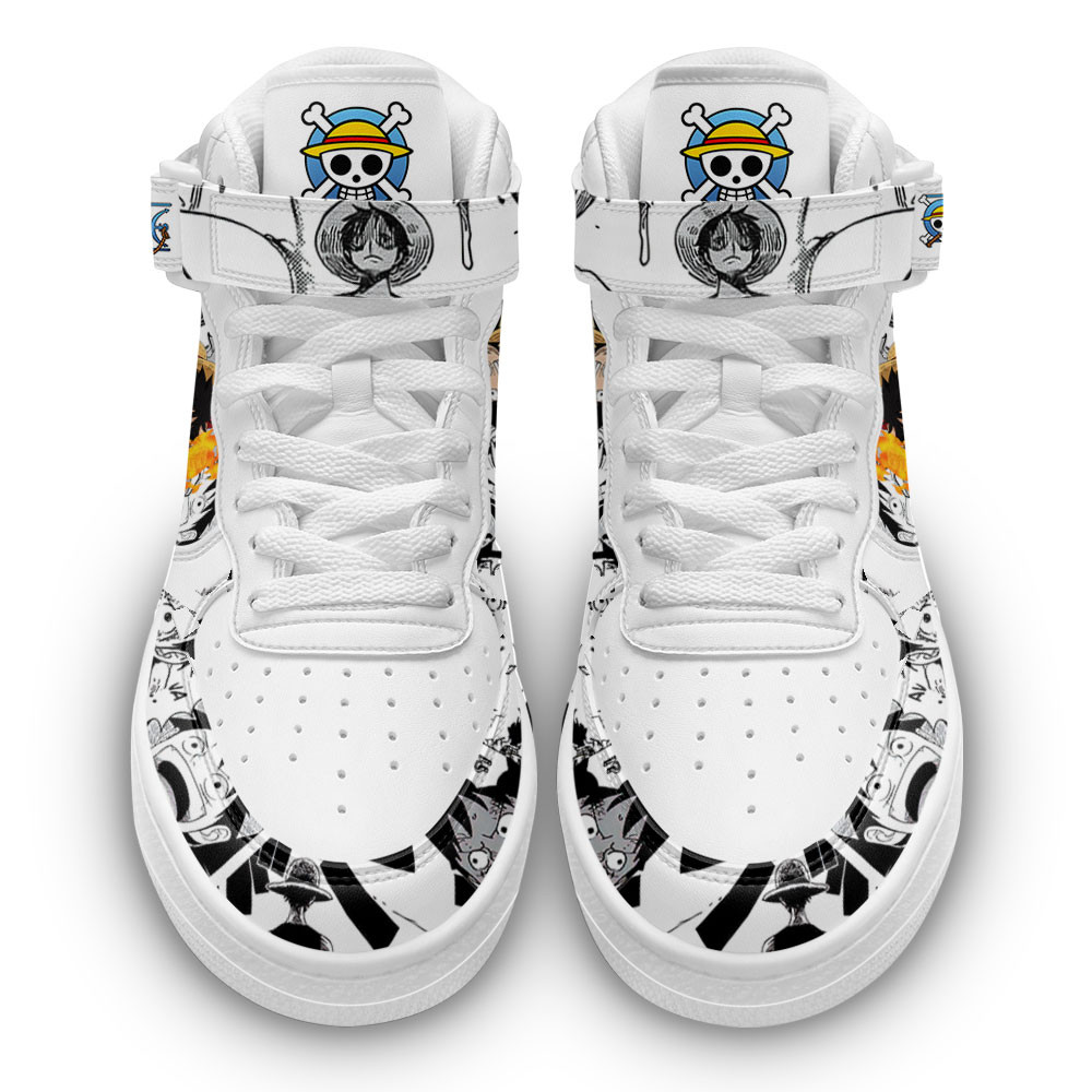 Monkey D. Luffy Sneakers Air Mid - Image 2