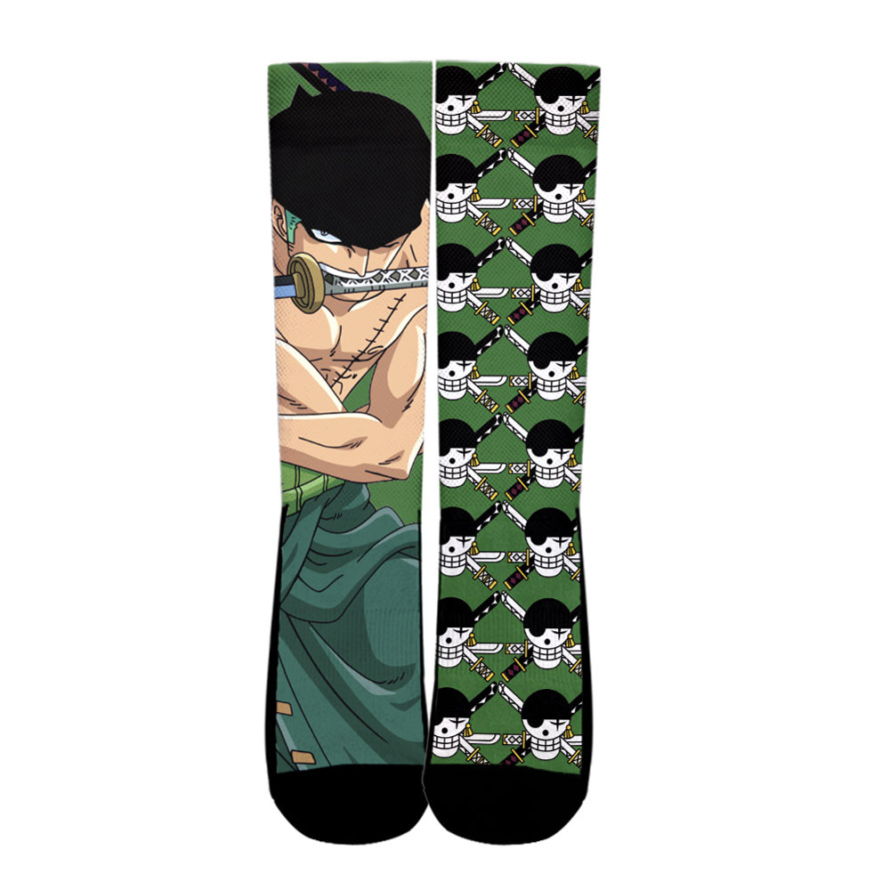 Roronoa Zoro One Piece Anime Socks - Image 2