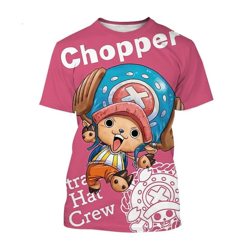 One Piece Summer Hot 3D Chibi T-Shirt