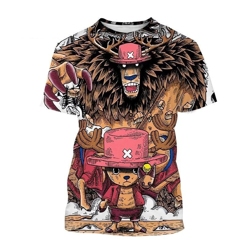 One Piece Summer Hot 3D Trending T-Shirt