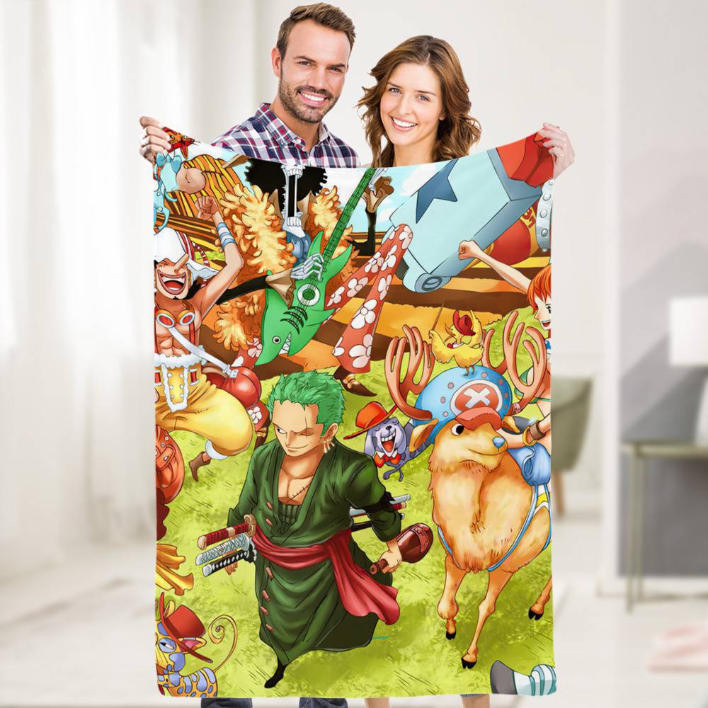 One Piece Dead End Adventure Blanket