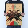 Anime One Piece Ace Vintage Kraft paper poster Bar Cafe Decorative Painting 50 5 35CM 2 - One Piece EU Store