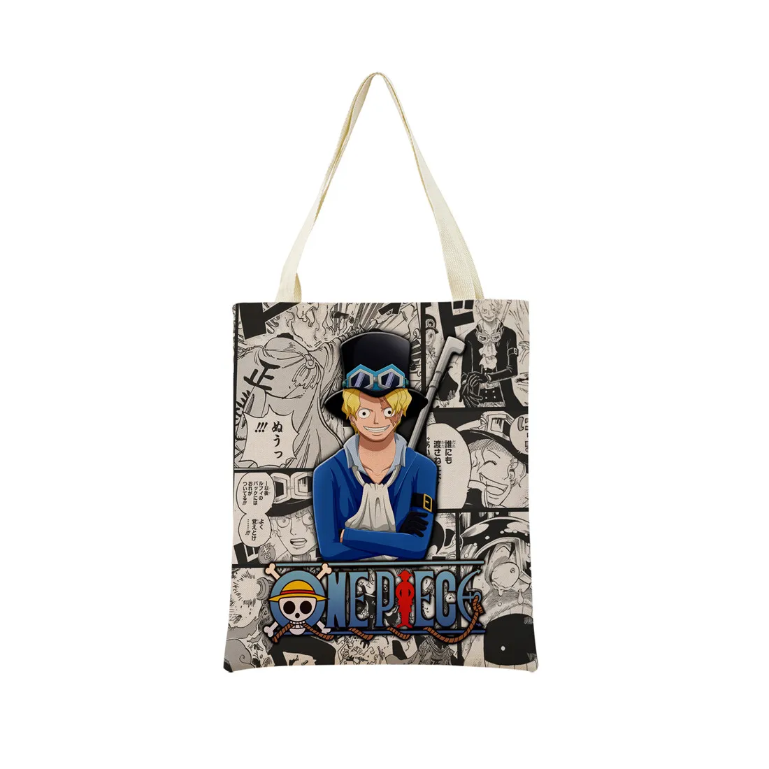 Sabo One Piece Art Print Tote Bag