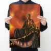 Anime One Piece poster retro Kraft paper series cafe decorative painting Decoration pictures room wall - One Piece EU Store