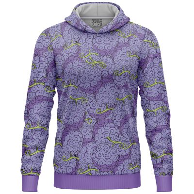Gomu Gomu No Mi One Piece Lightweight Hoodie