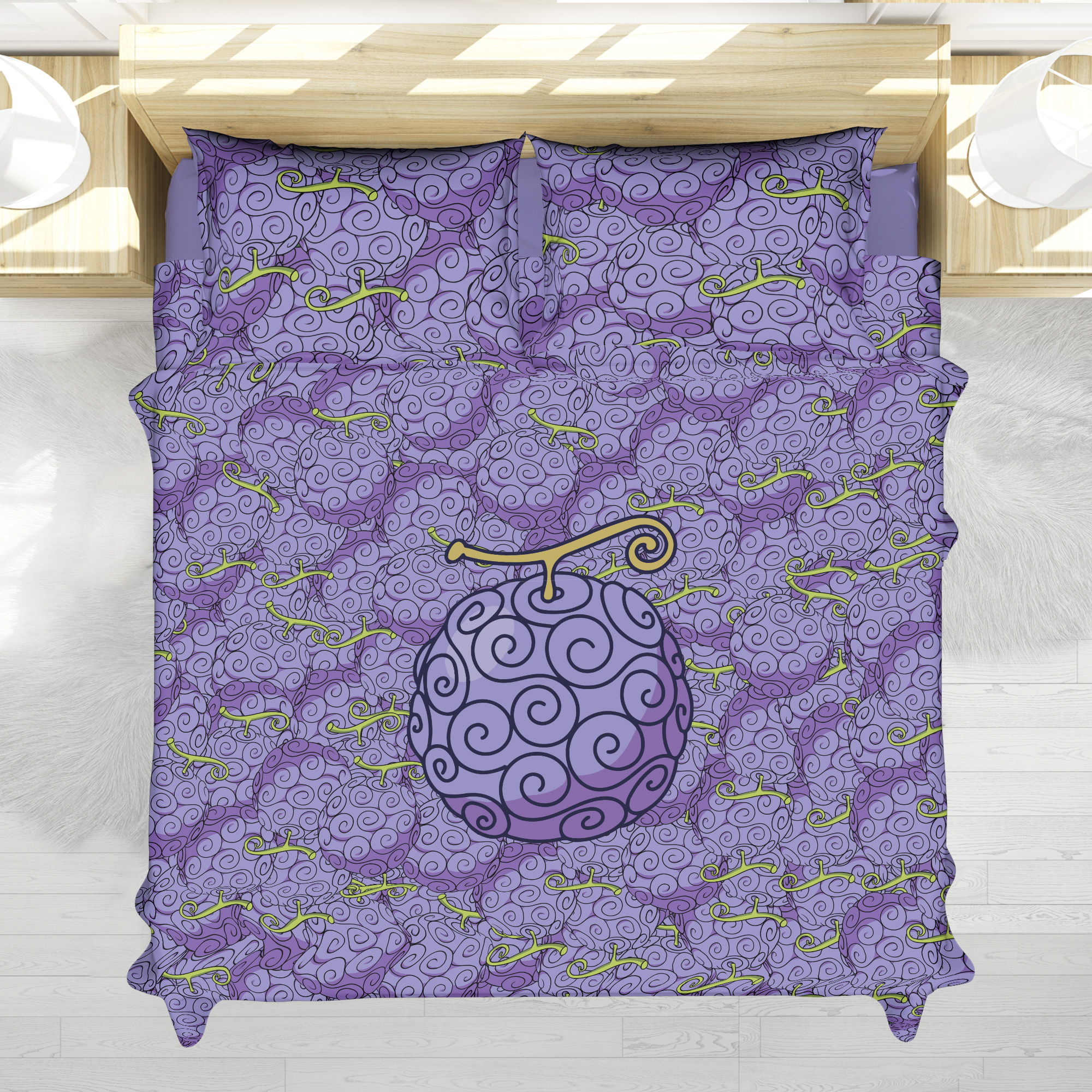 Gomu Gomu No Mi One Piece Bedding Set