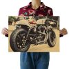 Home Decoration Poster One Piece Stickers DIY Room bar Cafe decoration Gift Printing art mural kraft 1 - One Piece EU Store