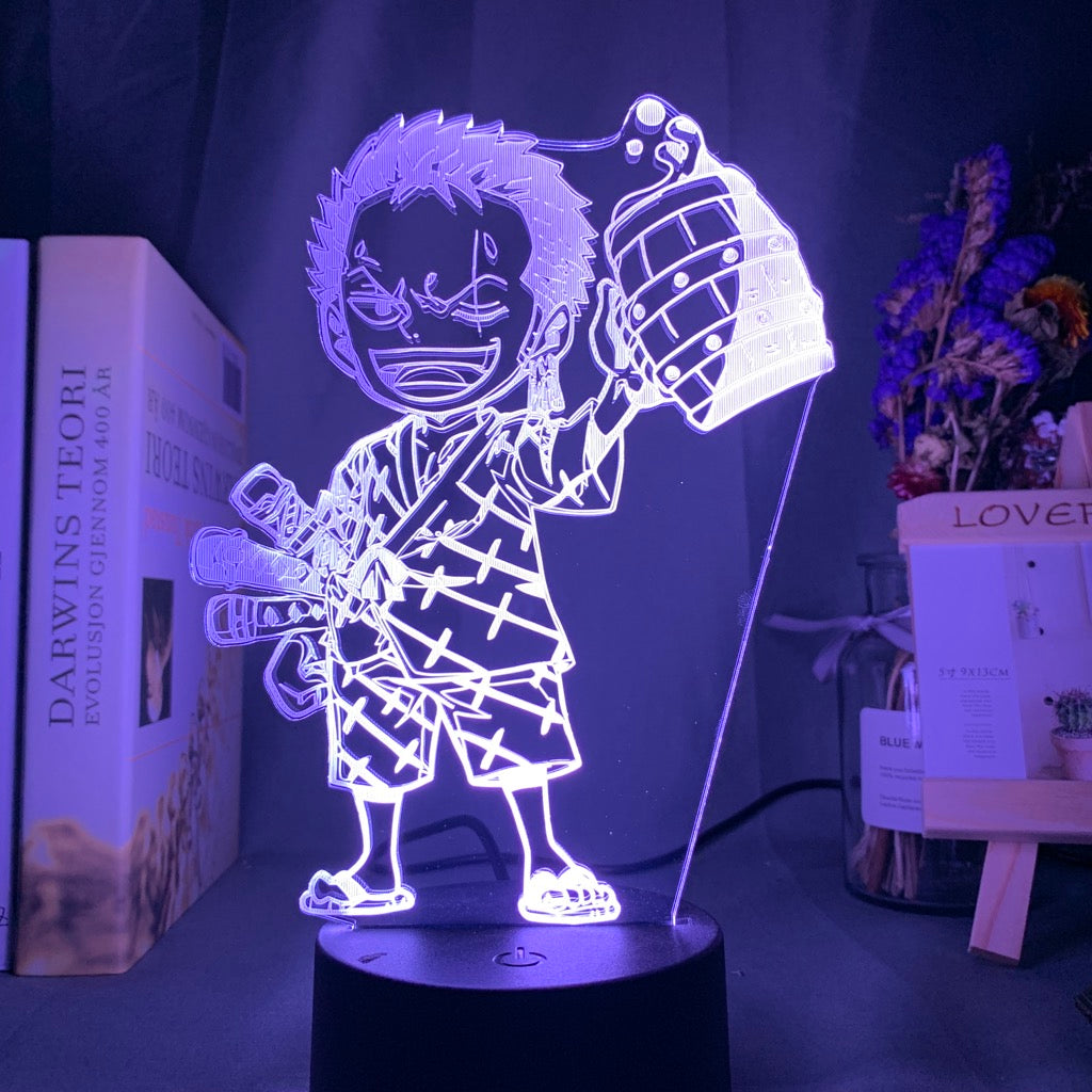 One Piece Zoro Baby Led Lamp - Image 6