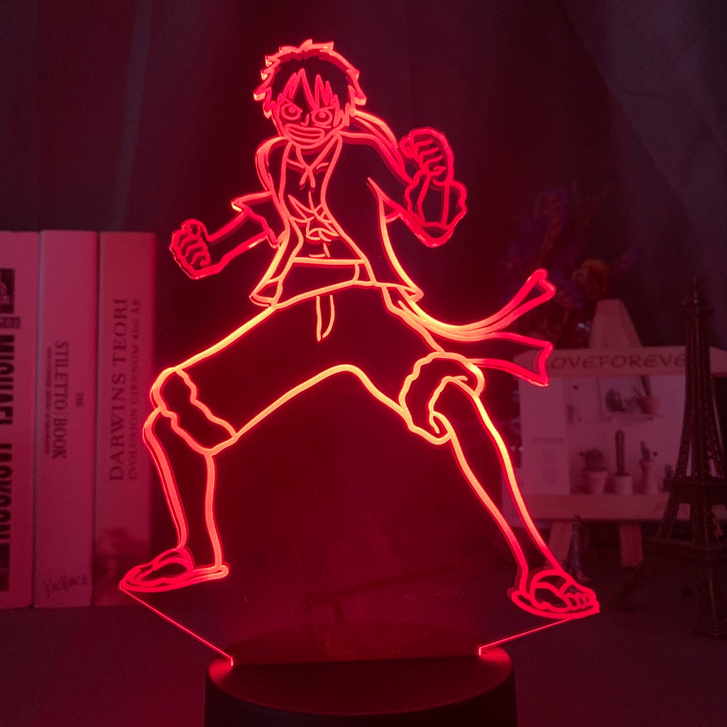 One Piece Luffy Cool Led Lamp - Image 4