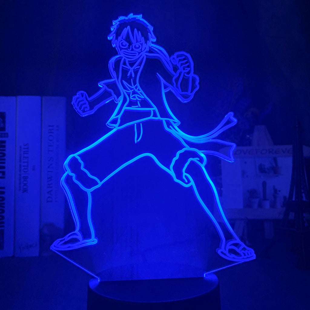 One Piece Luffy Cool Led Lamp - Image 3