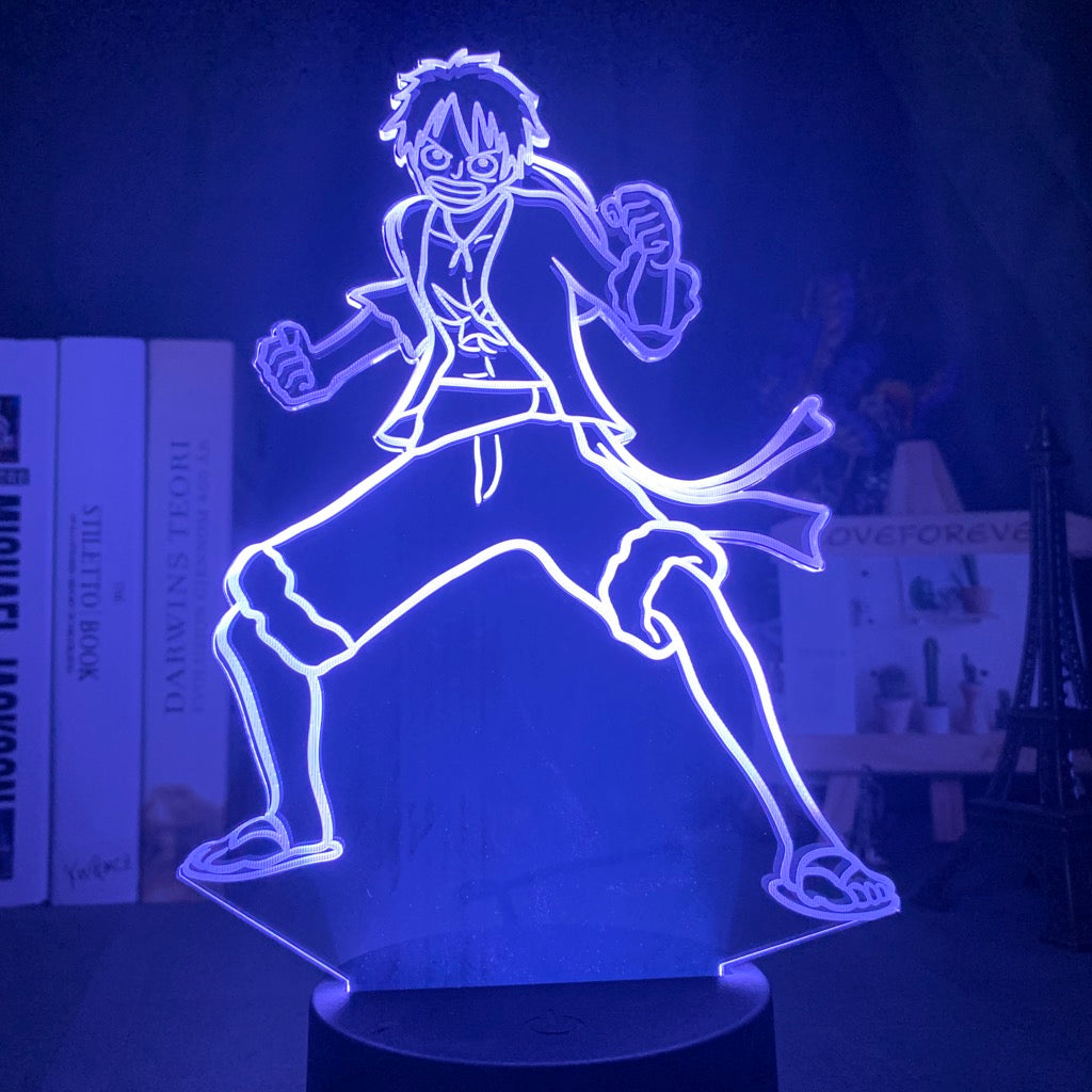 One Piece Luffy Cool Led Lamp - Image 6
