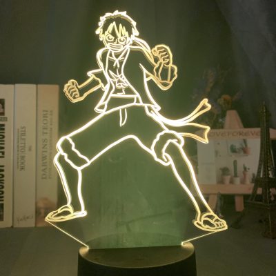 One Piece Luffy Cool Led Lamp