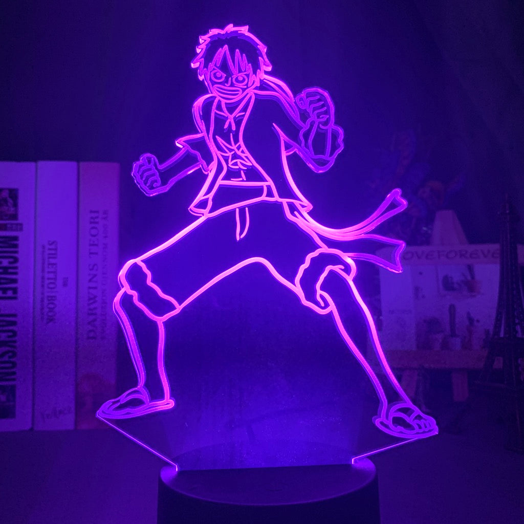 One Piece Luffy Cool Led Lamp - Image 5