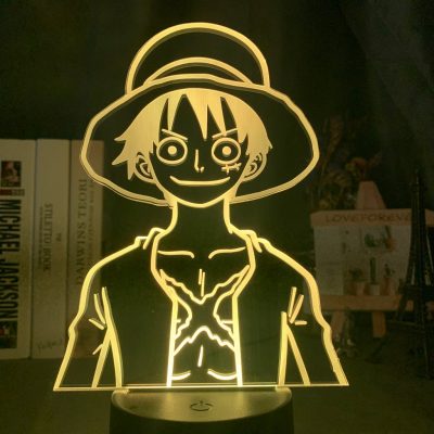 One Piece Luffy Funny Led Lamp