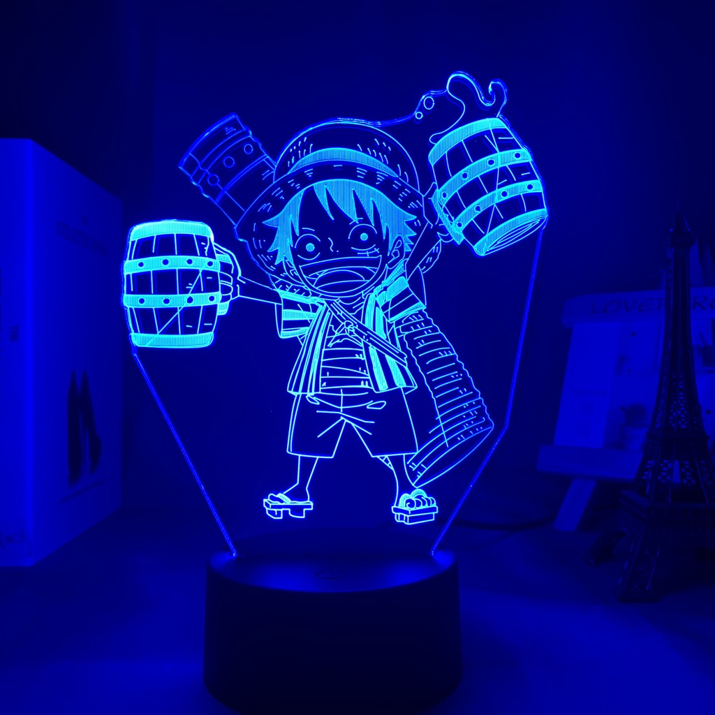 One Piece Luffy Cute Led Lamp - Image 3