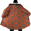 Jinbe Wano Country Arc OP AOP Hooded Cloak Coat NO HOOD Mockup - One Piece EU Store