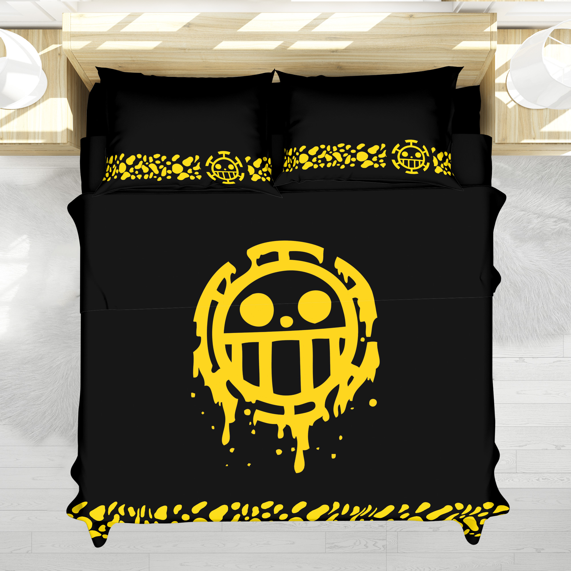 Law Punk Hazard One Piece Bedding Set