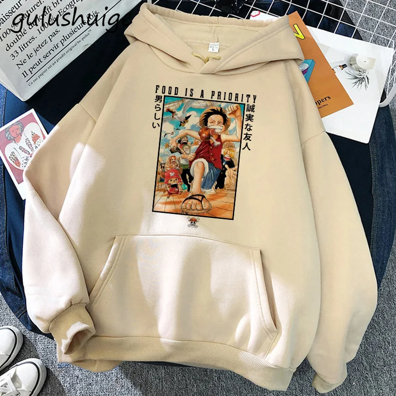 Manga One Piece Luffy Funny Hoodie