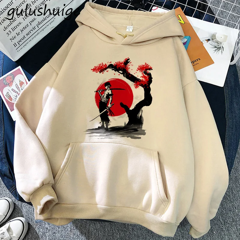 Manga One Piece Zoro And Red Hoodie