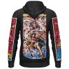 Monke D. Luffy One Piece Streetwear Lightweight Hoodie BACK mockup - One Piece EU Store