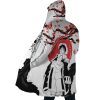 Monkey D. Luffy Pirate King One Piece AOP Hooded Cloak Coat SIDE Mockup - One Piece EU Store