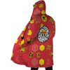 Mugiwara Pirates One Piece AOP Hooded Cloak Coat SIDE Mockup - One Piece EU Store