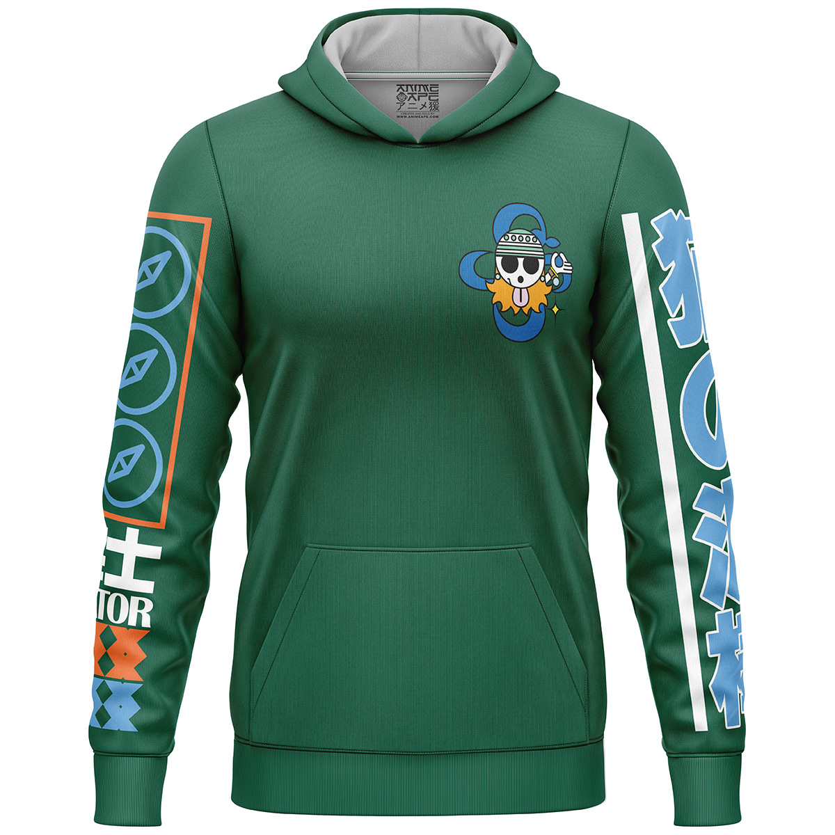 Nami One Piece Streetwear Lightweight Hoodie - Image 2