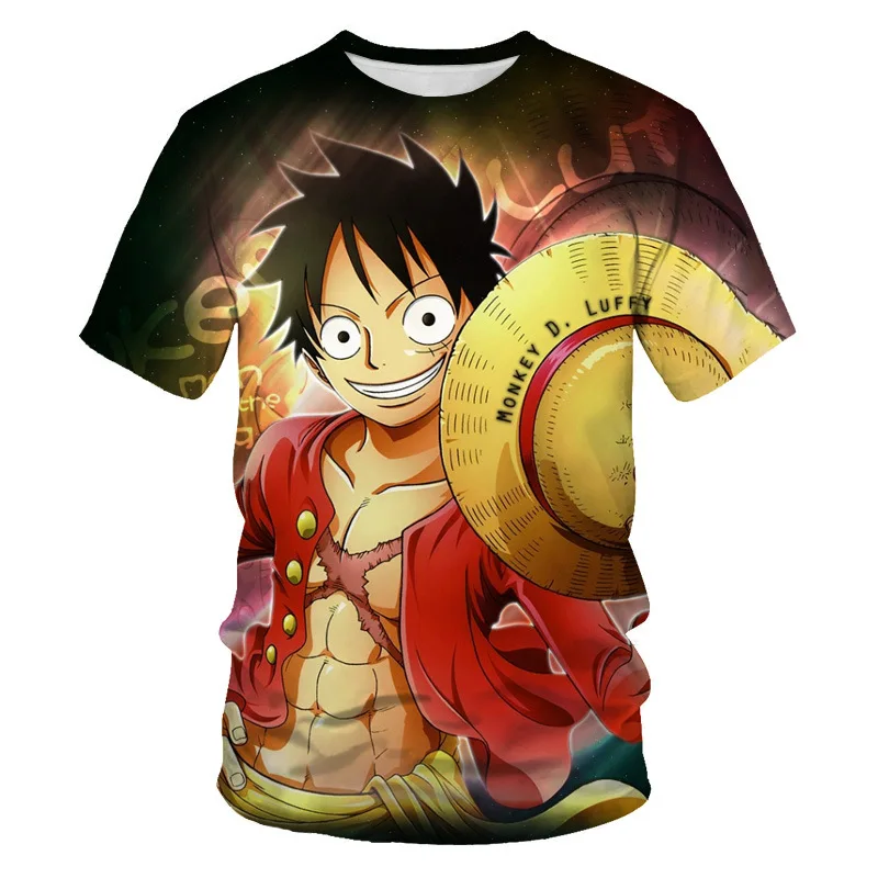 New Anime One Piece Luffy Fashion Kids Boy Girl Children T Shirt 3D Casual Summer Men 12 1 - One Piece EU Store