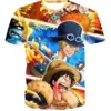 New Anime One Piece Luffy Fashion Kids Boy Girl Children T Shirt 3D Casual Summer Men 14 - One Piece EU Store
