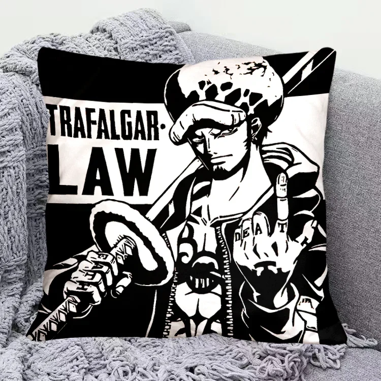 Trafalgar One Piece Retro Pillow