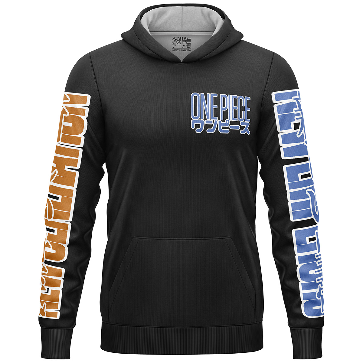 New Yonko One Piece Streetwear Lightweight Hoodie - Image 2