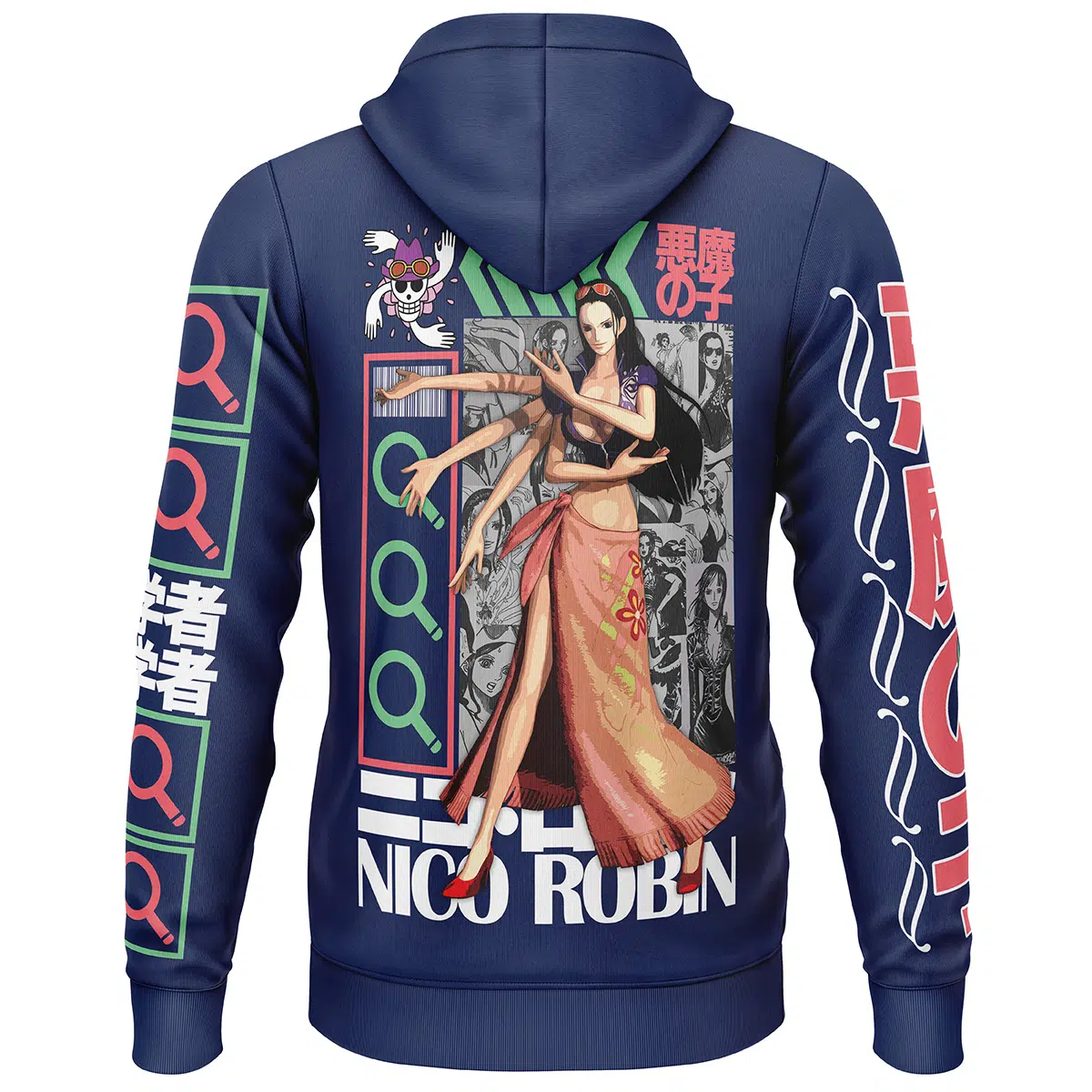 Nico Robin One Piece Streetwear Lightweight Hoodie