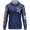 Nico Robin One Piece Streetwear Lightweight Hoodie FRONT mockup - One Piece EU Store
