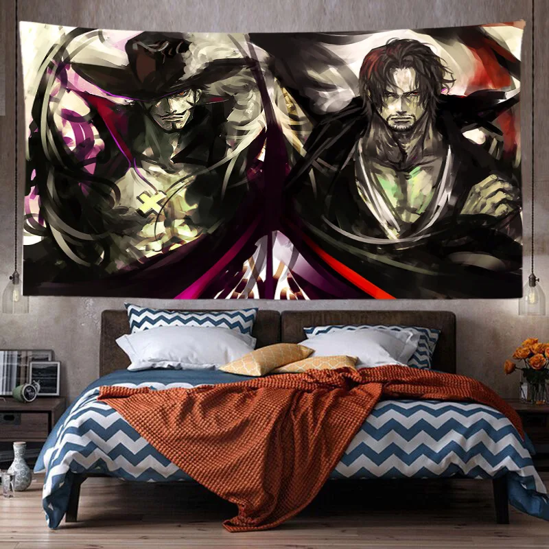 One Piece Edward Newgate Sanji Decorative Hanging Cloth Oversized Decorative Tapestry Bedside Background Wall Bedroom Decoration 9 - One Piece EU Store