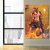 One Piece Fire Fist Ace Fiery Blazing Hot Orange 1pc Canvas 3 - One Piece EU Store