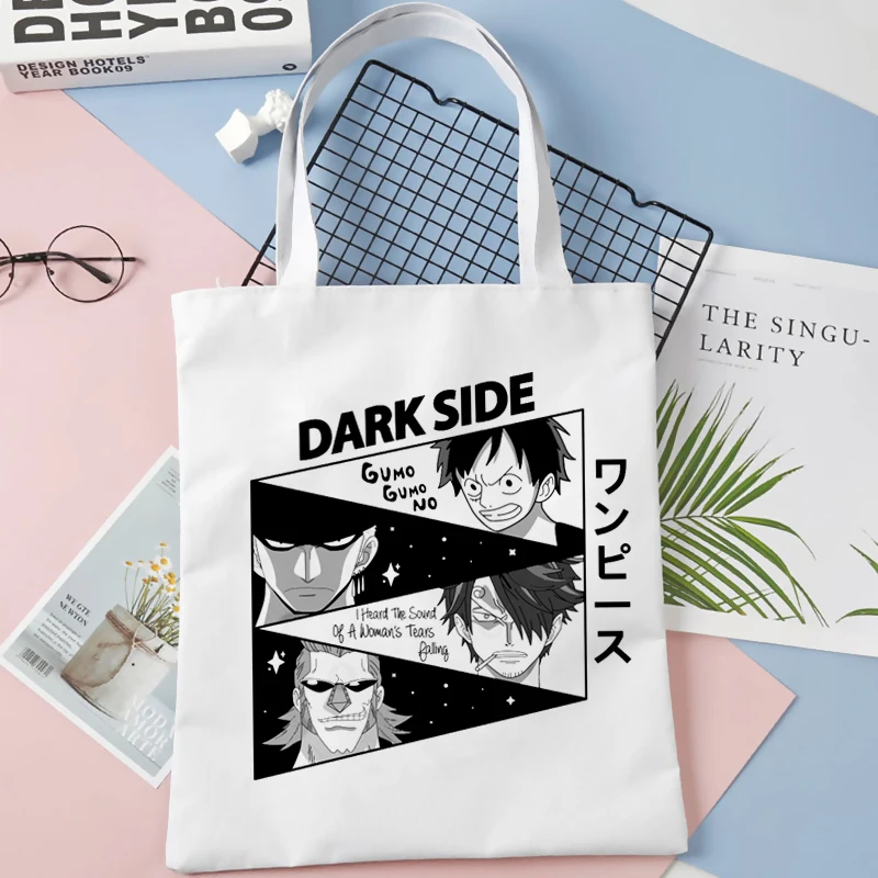 Darkside One Piece White Tote Bag