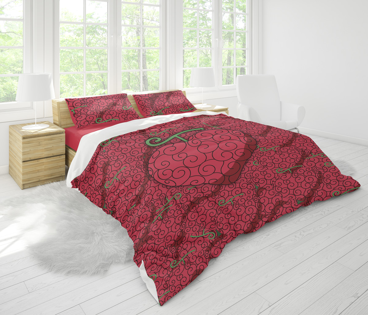 Ope Ope No Mi One Piece Bedding Set - Image 3