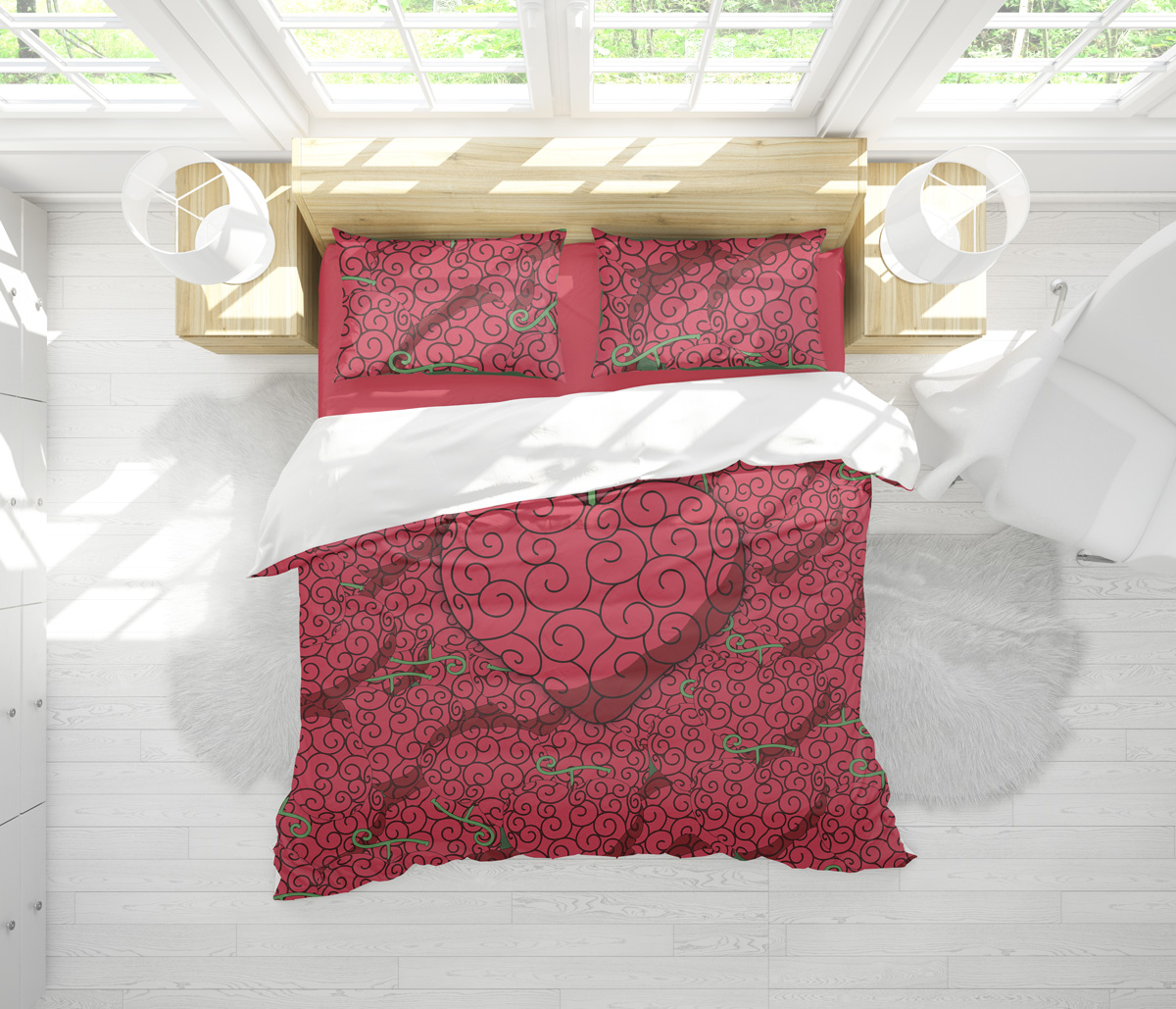 Ope Ope No Mi One Piece Bedding Set - Image 2