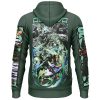 Roronoa Zoro One Piece Streetwear Lightweight Hoodie BACK mockup - One Piece EU Store