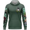 Roronoa Zoro One Piece Streetwear Lightweight Hoodie FRONT mockup - One Piece EU Store