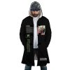 Roronoa Zoro One Piece AOP Hooded Cloak Coat FRONT Mockup - One Piece EU Store