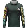 Roronoa Zoro V2 One Piece Streetwear Lightweight Hoodie FRONT mockup - One Piece EU Store