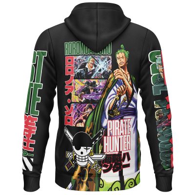 Roronoa Zoro V3 One Piece Streetwear Lightweight Hoodie