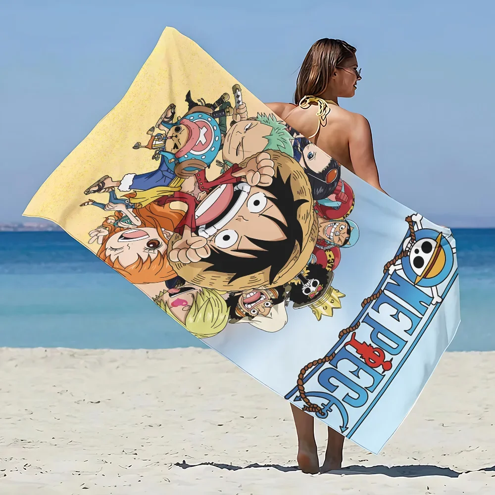 One Piece Luffy Beach Towel Quick Dry