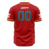 Straw Hats Luffy One Piece AOP Baseball Jersey BACK Mockup - One Piece EU Store