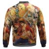 Stunning One Piece Pirate Characters Bomber Jacket Back - One Piece EU Store