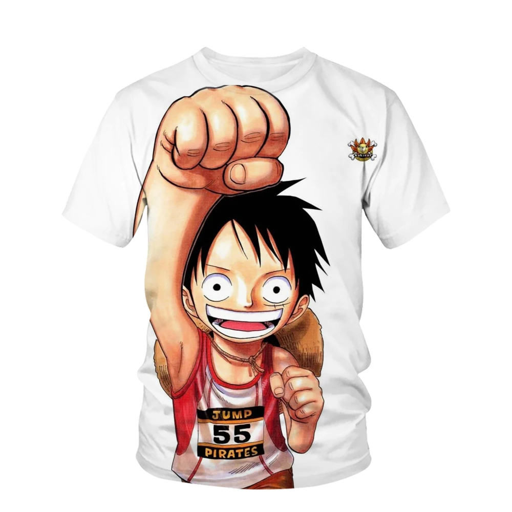 New Animation One Piece Cute 3D T-Shirt