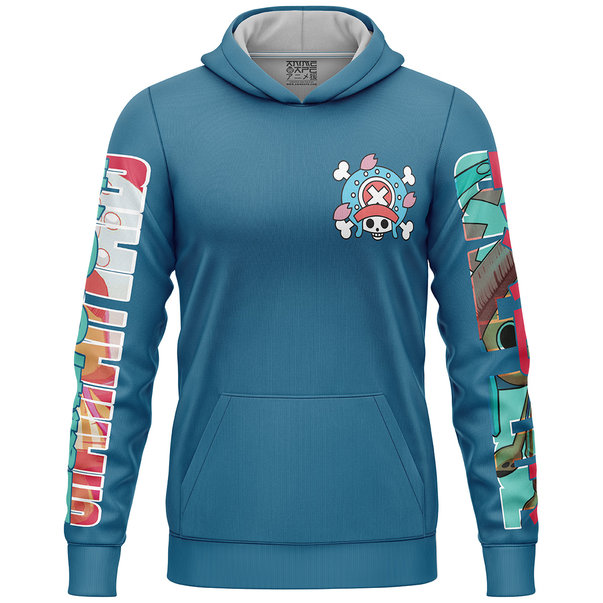 Tony Tony Chopper One Piece Streetwear Lightweight Hoodie - Image 2