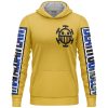 Trafalgar D. Law One Piece Streetwear Lightweight Hoodie FRONT mockup - One Piece EU Store